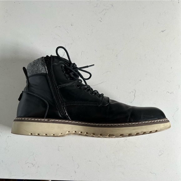 Madden by Steve Madden Devlon men’s black Ankle Boots 13 - Picture 8 of 12